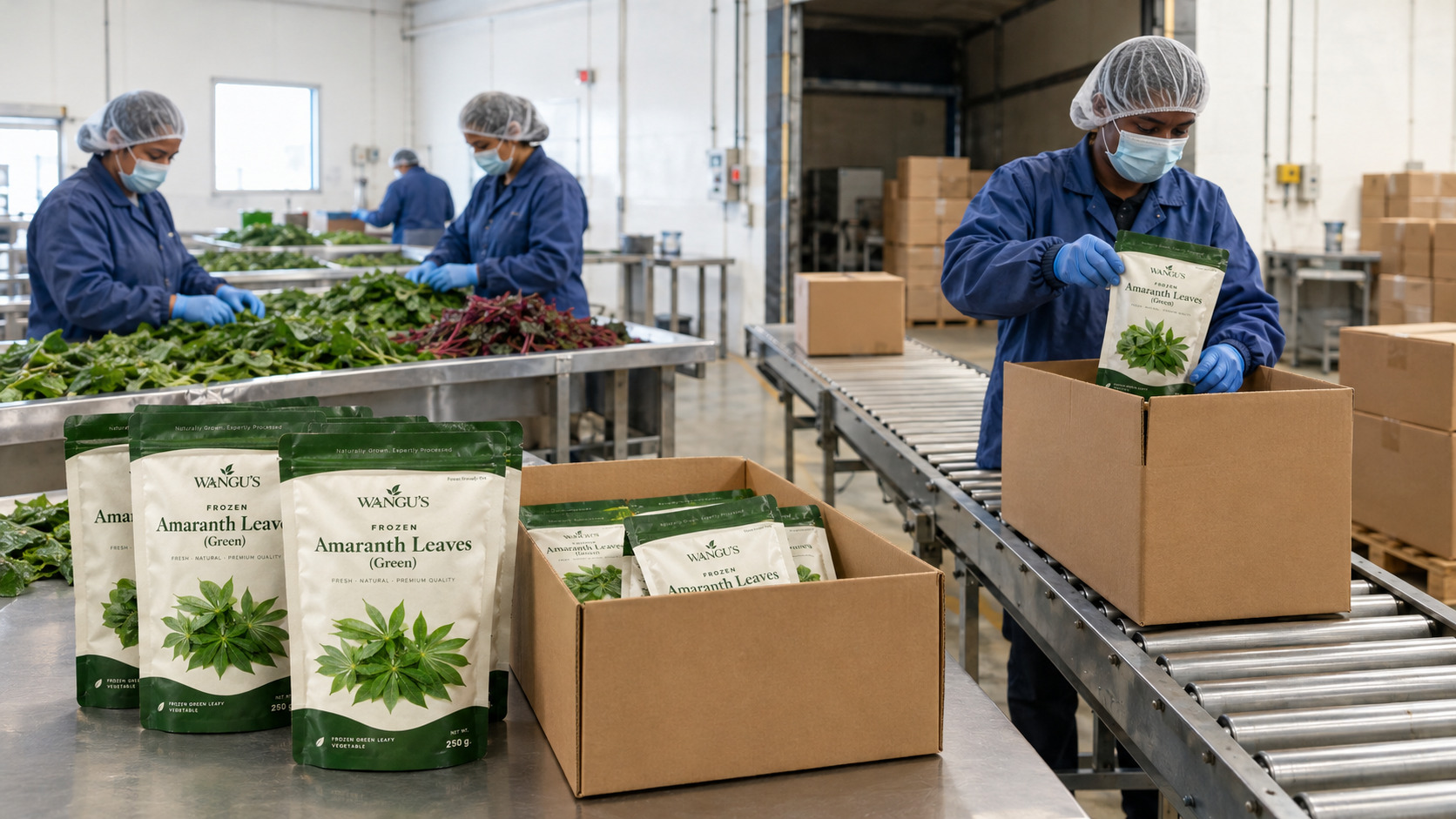 Packaging and export